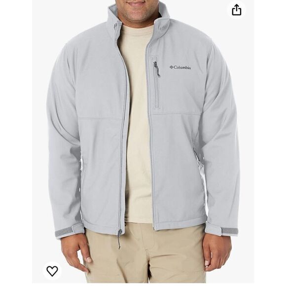 Columbia Men's Ascender Softshell Front-zip Jacket - Picture 1 of 6